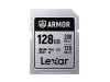 LEXAR SDcard 128GB ARMOR SILVER PRO SDXC UHS-II 128GB W 120MB/s R 280MB/s LSDAMSP128G-RNNNG LEXAR SDcard 128GB ARMOR SILVER PRO SDXC UHS-II 128GB W 120MB/s R 280MB/s LSDAMSP128G-RNNNG
